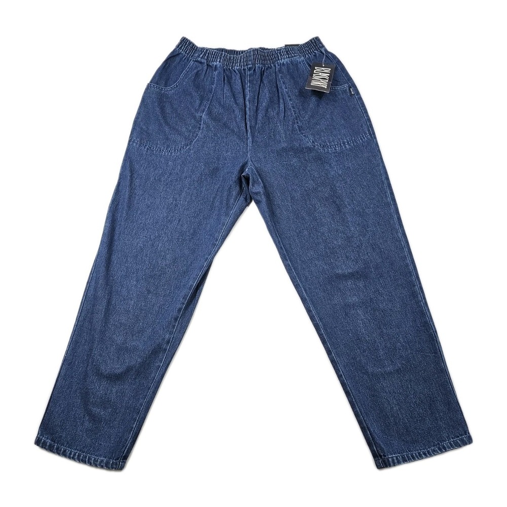 Bill Blass Blassport 14S Average Pull On Dark Stone Denim Jeans Pants R29173BS